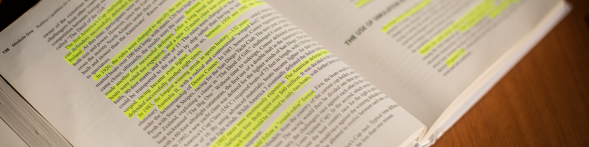 Close up photo of a book